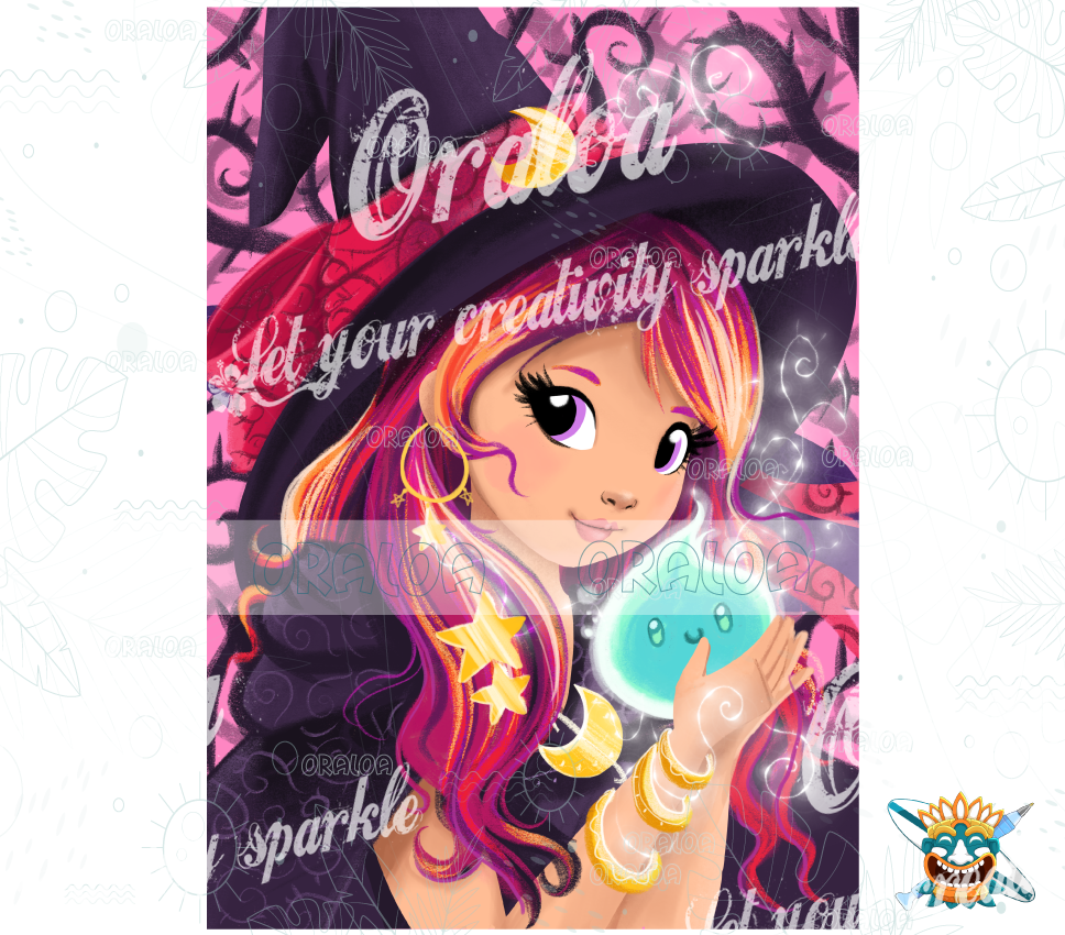 Diamond Painting Oraloa Zarza - Kit de bordado de diamantes creativo