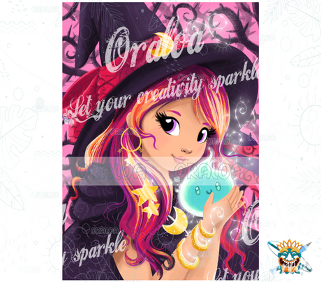 Diamond Painting Oraloa Brombeere - Kreatives Diamantstickerei-Set