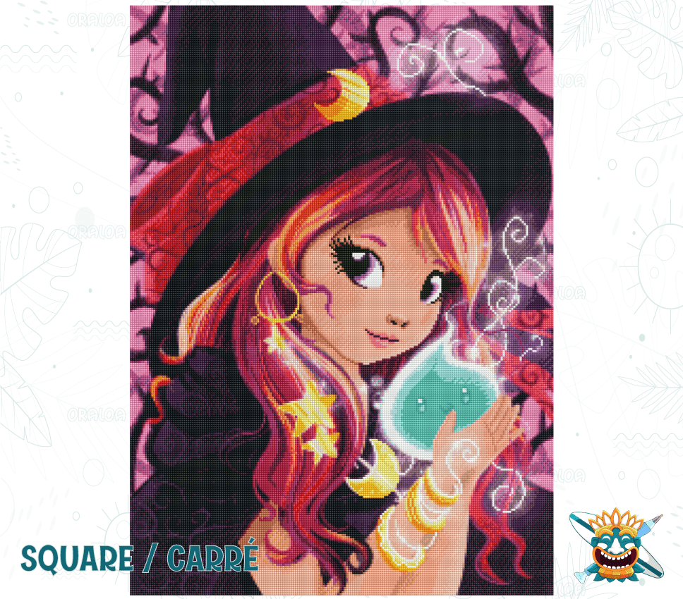 Vista previa kit Oraloa Diamond Painting Zarza