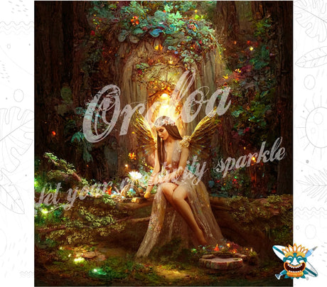 Diamond Painting Die Blumenfee - Oraloa Kreativset Diamantstickerei