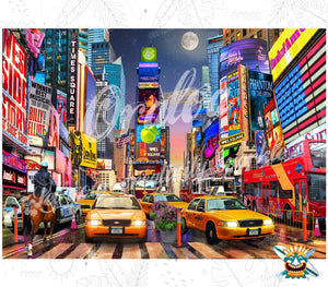 Times Square - Oraloa Diamond Painting kit arte terapia