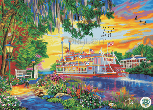 Zoom Diamond Painting Oraloa Mississippi Cruise - Kreativset
