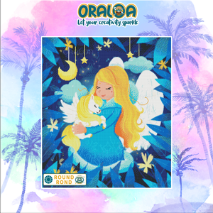 Zoom Diamond Painting Oraloa Totem Pegasus - Creative kit