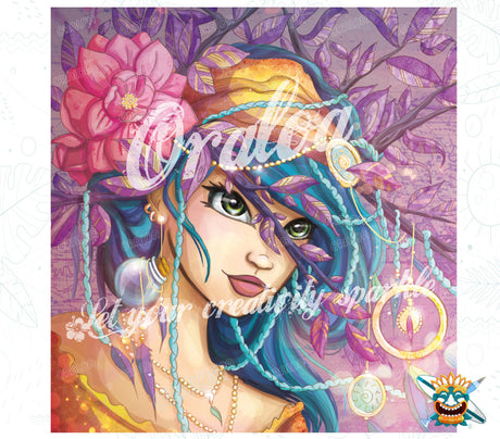 Oraloa Magischer Trank - Diamond Painting vollständiges Art-Therapie-Set